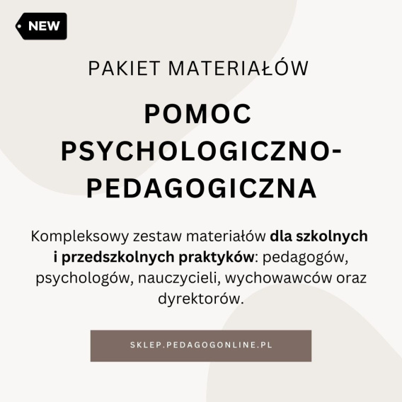 Pakiet materiałów Pomoc psychologiczno-pedagogiczna